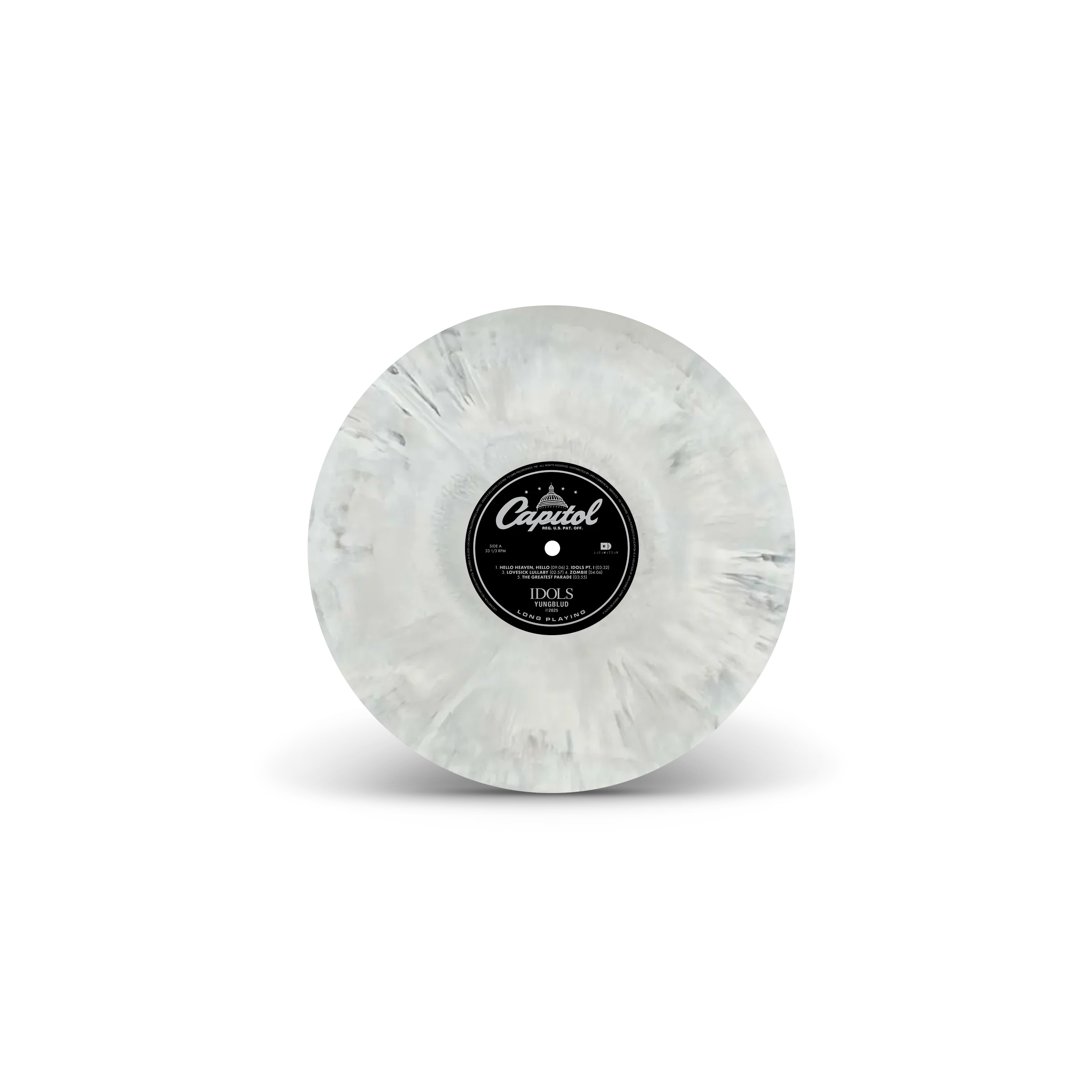 Idols "Distant Smoke" marble vinyl - SIGNED - Image 7