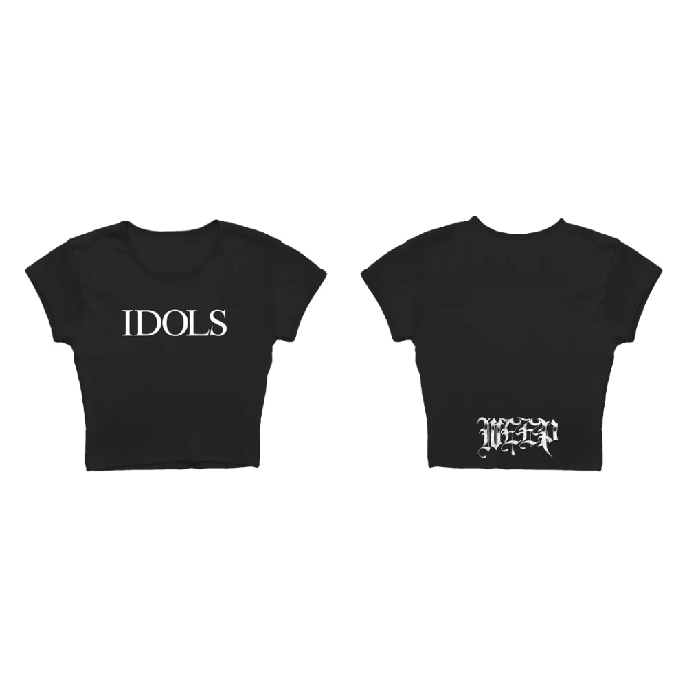 IDOLS WEEP BLACK BABY T-SHIRT - Image 3