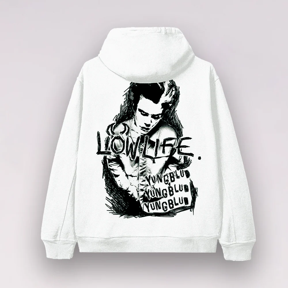 LOWLIFE ZIP UP HOODIE - Image 3