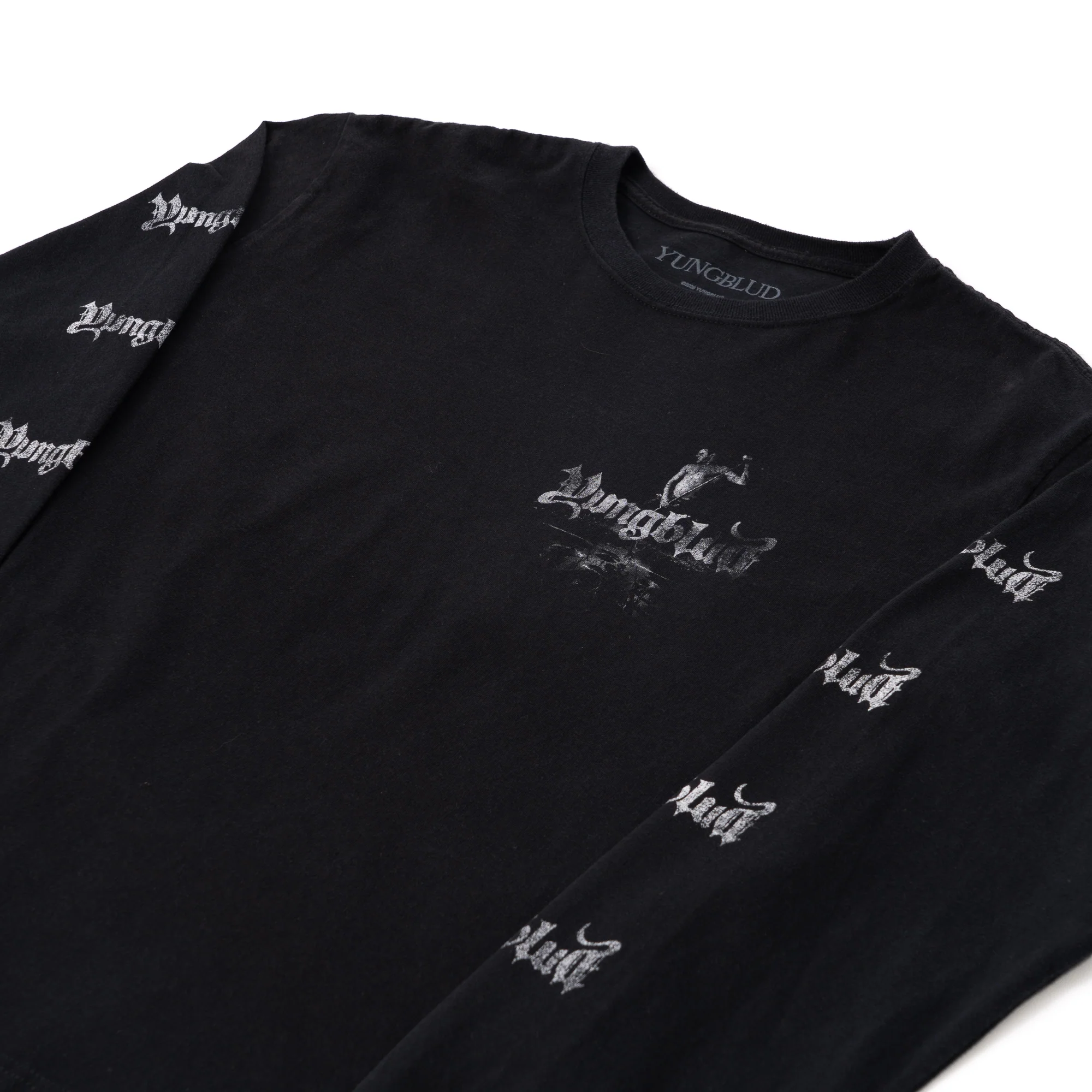 WASHED DATEBACK LONG SLEEVE T-SHIRT - Image 3
