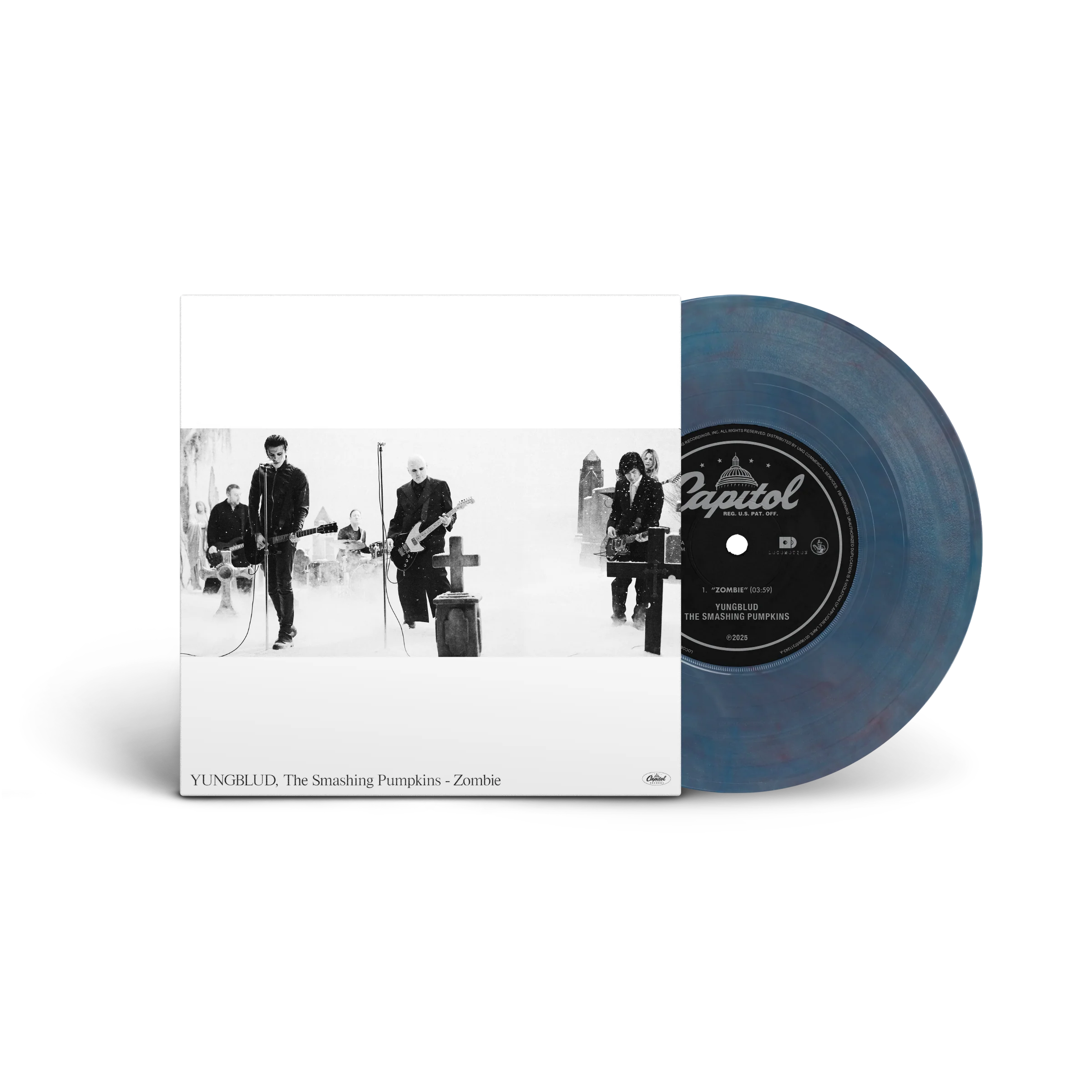 Yungblud, The Smashing Pumpkins – Zombie Blue Marble 7” Vinyl